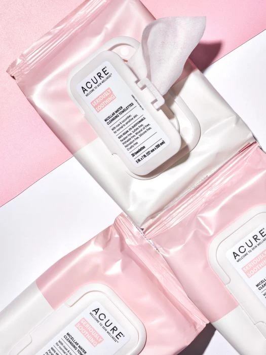 ACURE Seriously Soothing Micellar Water Towelettes X30 2 ACURE Seriously Soothing Micellar Water Towelettes X30 - Image 2
