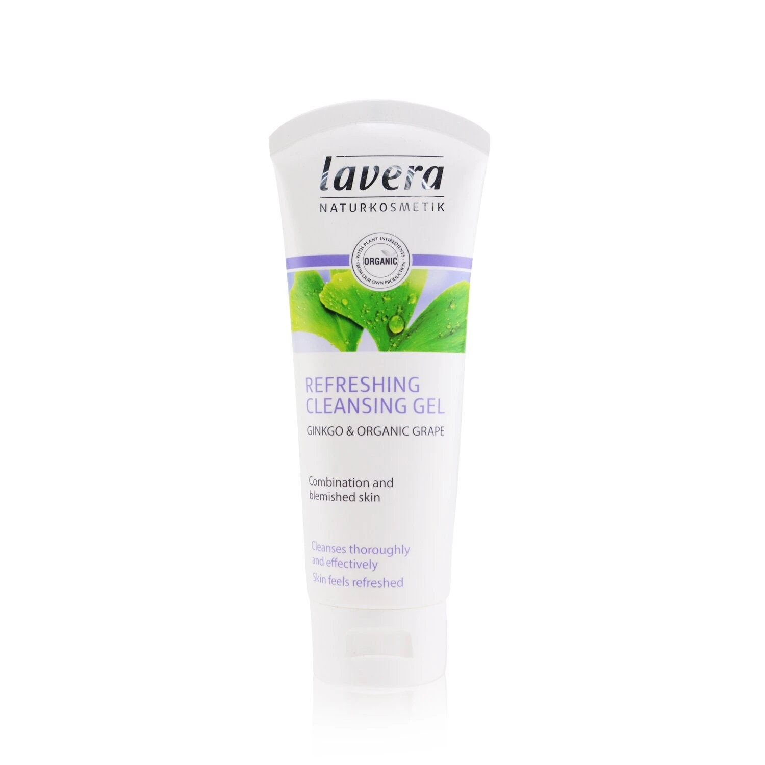Lavera Ginkgo & Organic Grape Refreshing Cleansing Gel - Combination & Blemished Skin (Exp. Date 09/2021) 100ml/3.3oz 1 Lavera Ginkgo & Organic Grape Refreshing Cleansing Gel - Combination & Blemished Skin (Exp. Date 09/2021) 100ml/3.3oz