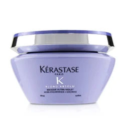 Kérastase Kerastase Blond Absolu Masque Ultra-Violet Anti-Brass Blonde Perfecting Purple Masque - Lightened Cool Blonde Hair (Box Slightly Damaged) 200ml/6.8oz