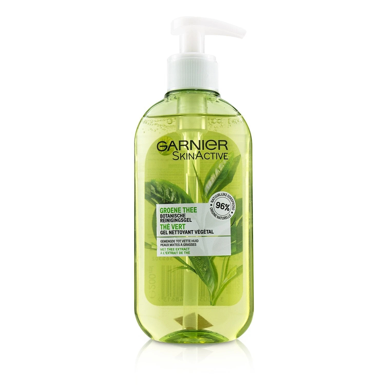 Garnier SkinActive Botanical Cleansing Gel - Green Tea (For Combination To Oily Skin) 200ml/6.7oz 1 Garnier SkinActive Botanical Cleansing Gel - Green Tea (For Combination To Oily Skin) 200ml/6.7oz