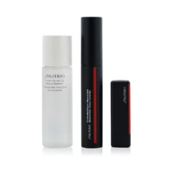 Shiseido Controlled Chaos MascaraInk Set (1x Controlled Chaos MascaraInk, 1x Modern Matte Powder Lipstick, 1x Instant Eye And Lip Makeup Remover) 3pcs