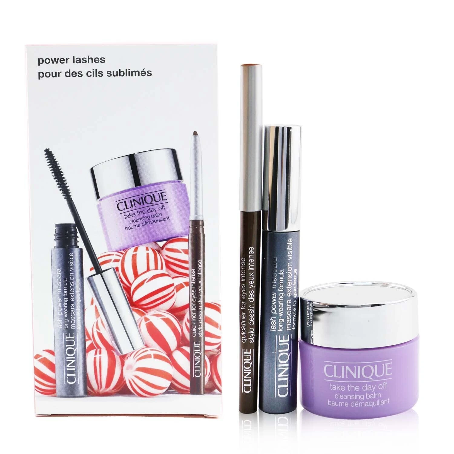 Clinique Lash Power Extension Visible Mascara Kit (1x Mascara 6ml + 1x Quickliner 0.14g+ 1x Cleansing Balm 15ml) 3pcs 2 Clinique Lash Power Extension Visible Mascara Kit (1x Mascara 6ml + 1x Quickliner 0.14g+ 1x Cleansing Balm 15ml) 3pcs - Image 2