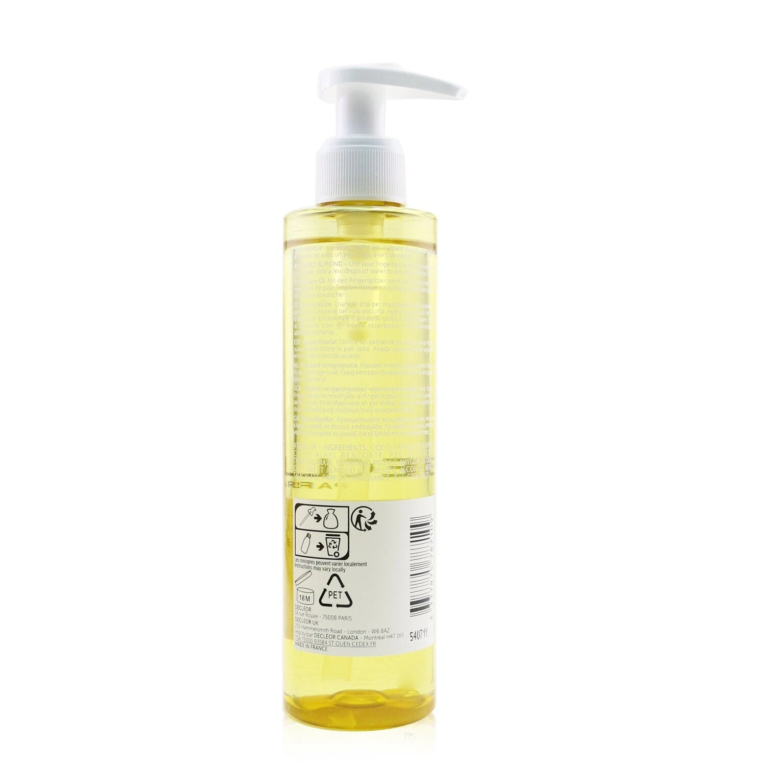 DECLÉOR Decleor Amande Douce Micellar Cleansing Oil 195ml/6.59oz 3 DECLÉOR Decleor Amande Douce Micellar Cleansing Oil 195ml/6.59oz - Image 3