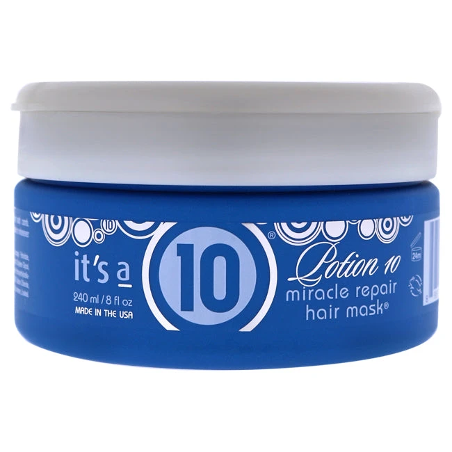 Its A 10 Potion 10 Miracle Instant Repair Hair Mask By Its A 10 For Unisex - 8 Oz Masque 1 Its A 10 Potion 10 Miracle Instant Repair Hair Mask By Its A 10 For Unisex - 8 Oz Masque