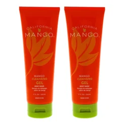 California Mango Mango Cleansing Gel Body Wash By California Mango For Unisex - 9 Oz Body Wash - Pack Of 2