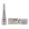 Helis Gold The Revival Series Kit By Helis Gold For Unisex - 2 Pc Kit 10.1oz Revitalize Shampoo, 8.4oz Restructure Masque