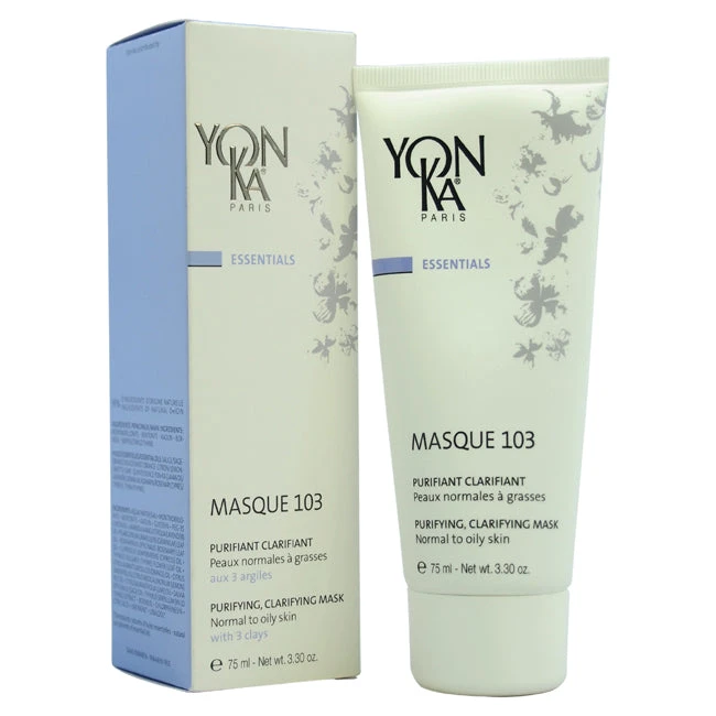 Yonka Masque 103 Purifying Clarifying Mask - Normal To Oily Skin By Yonka For Unisex - 3.3 Oz Mask 1 Yonka Masque 103 Purifying Clarifying Mask - Normal To Oily Skin By Yonka For Unisex - 3.3 Oz Mask