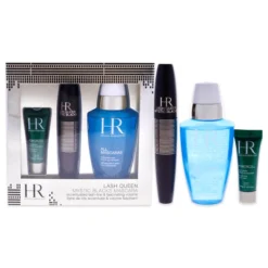 Helena Rubinstein Lash Queen Mystic Blacks Mascara Kit By Helena Rubinstein For Women - 3 Pc Kit 0.24oz Lash Queen Mystic Blacks Mascara - # 01 Mysterious Black, 1.69oz All Mascara Make-Up Remover, 0.15oz Powercell